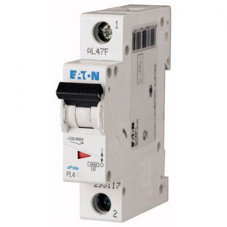 (293117) Авт вим 1п  25A PL4-B25/1 4,5kA EATON, Eaton