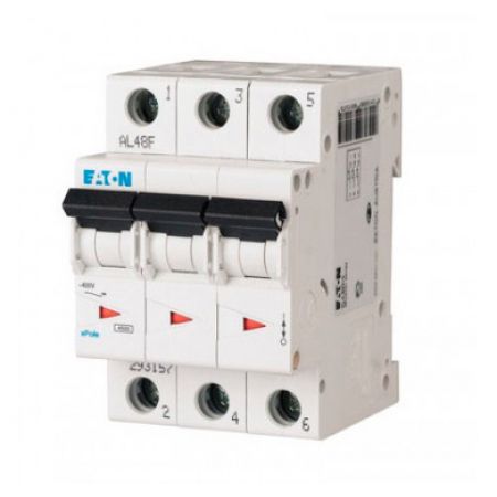 (286606) Авт вим 3п   50A PL6-C50/3 6kA EATON, Eaton