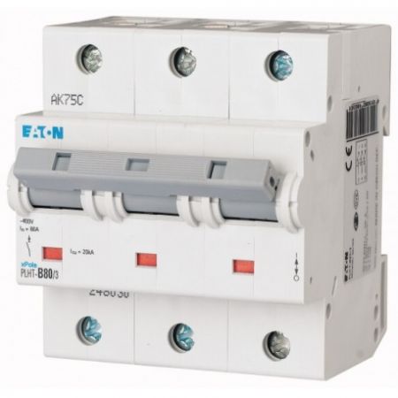 (248048) Авт вим 3п   80A PLHT-D80/3 20kA EATON, Eaton