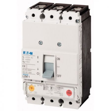 (111893) Авт вим 3п   63A LZMC1-A63-I 36kA EATON, Eaton