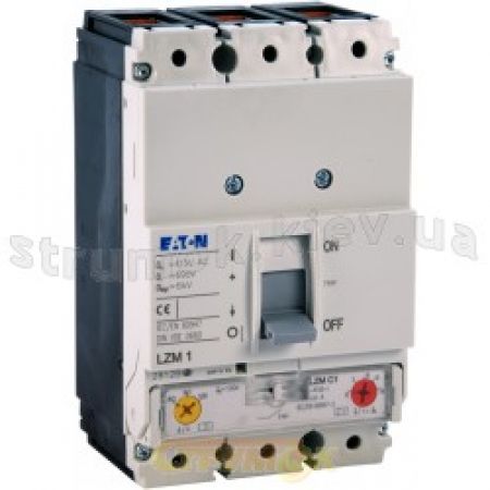 (111895) Авт вим 3п  100A LZMC1-A100-I 36kA EATON, Eaton