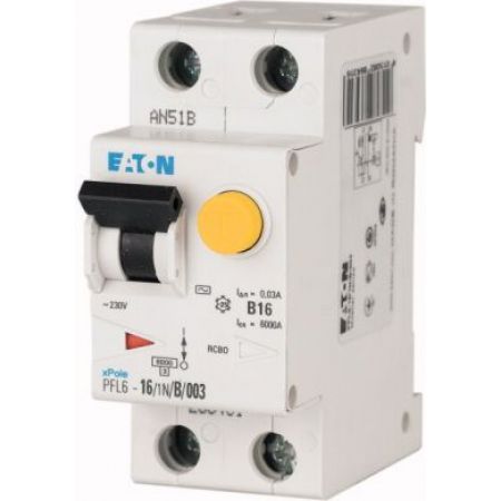 (286429) Авт диф вим 2п 10A PFL6-10/1N/B/003 30mA EATON, Eaton