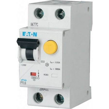 (286465) Авт диф вим 2п 10A PFL6-10/1N/C/003 30mA EATON, Eaton