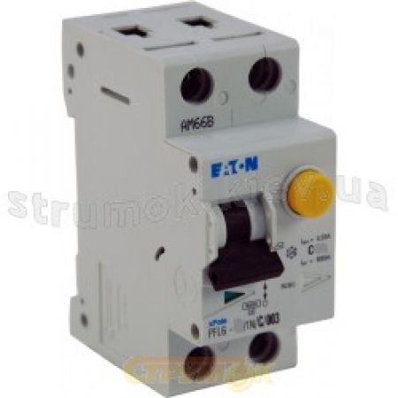 (286471) Авт диф вим 2п 40A PFL6-40/1N/C/003 30mA EATON, Eaton