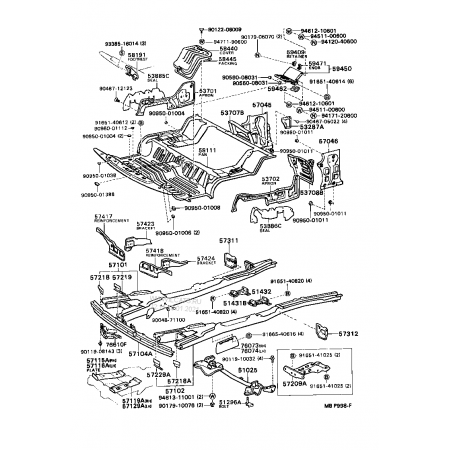 3AUA0000134613 Монт. компл. R11 COVER FRONT BOTTOM