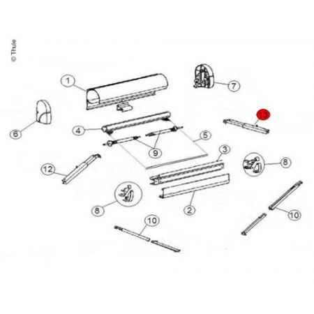 3AXD50000007997 ROOF KIT W800 LEAD-THROUGH ROOF KIT Модуль