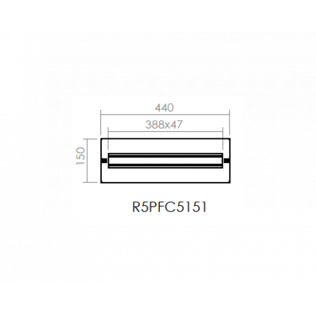 3AXD50000027572 FRAME, STEEL FRAME OF QOIA BOARD Модуль