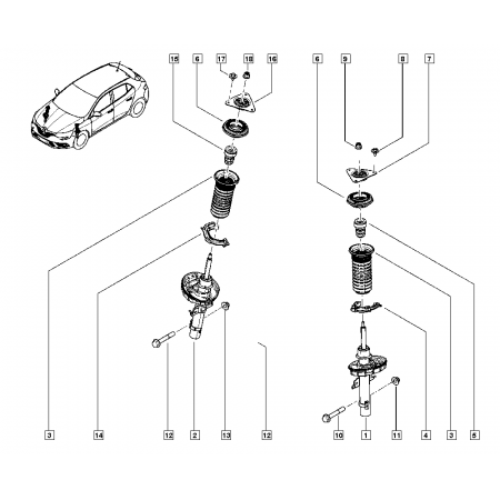 3BHL001048P0010 PU150/77 12515 Трансф-р власних потреб