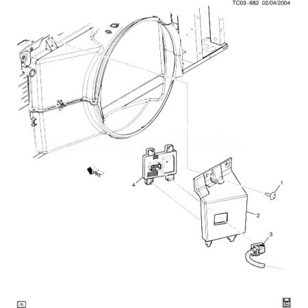 68228654 LOCK PLATE CC-AM Модуль