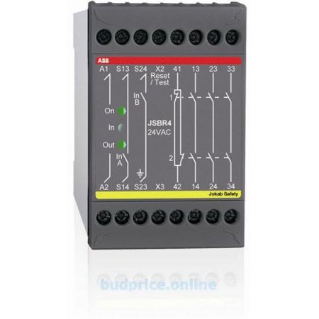 JSBR4 230AC  Реле безпеки