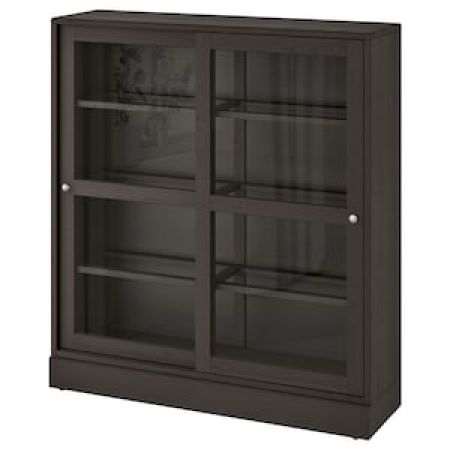 ES2088VC2K Шкаф с прозрачной дверью и кабельным отсеком шириной 200 мм. 2000x800x800 (ВхШхГ)