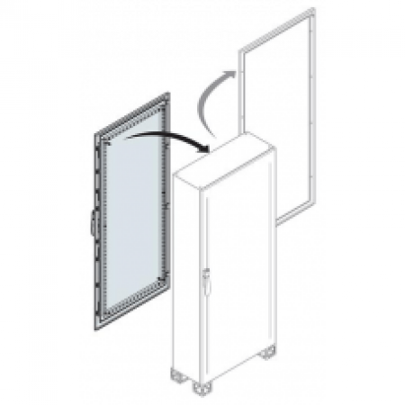 TC1008KMT REAR PAN.REPL./BLIND DOOR1000X800 7035