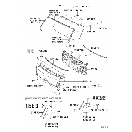 TC2010DKMT REAR PAN.REPL/DBL.DOOR2000X500+500 7035