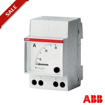 (2CSG321250R4001) AMT1-A5/48 Амперметр аналог. 1А непрямого включення 48х48 мм, АС, ABB