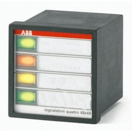 (2CSG511010R3001) SL-4-230V/48 Світлове індикаторне табло на 3 СІД б/м 230В AC, 48x48 мм, ABB