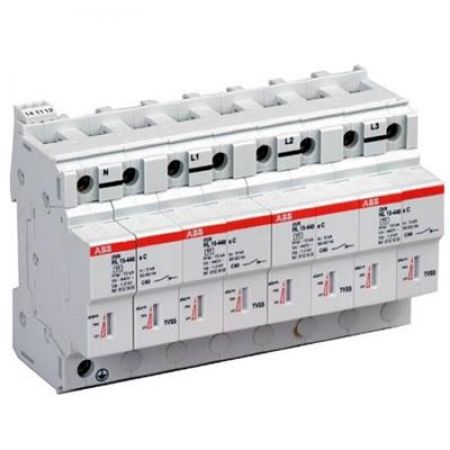 (2CTB815502R1000) OVR HL 4L 15 440s P TS Обмежувач імпульсної перенапруги, ABB