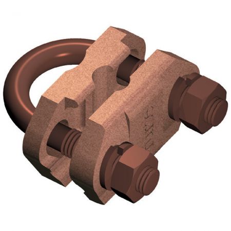 (2CTH0CRH4020) ANTENNA MAST ARRESTER EARTH ROD CLAMP D. 15-20MM & TAPE 30X2MM, ABB