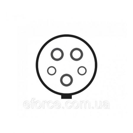 (ZX38) 2CPX060213R9999 Мідна дістанціююча втулка 20x8,5x33 мм.     , ABB