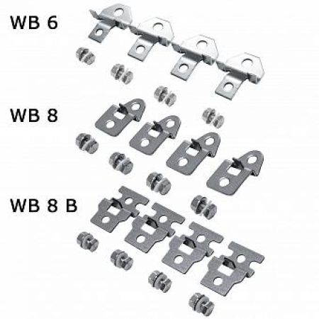 (ZW79P100) 2CPX062718R9999 Монтажні скоби глибини 20-135мм 100шт., ABB