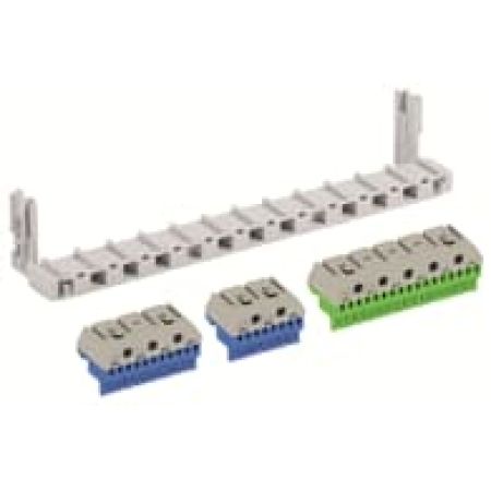 (ZK11) 2CPX064981R9999 Скоба N+PE для Quick-terminals UK5.., ABB