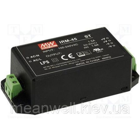 Блок питания IRM-45-24ST, MEANWELL
