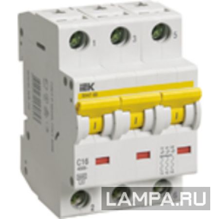 (MVA41-4-025-C) Авт.выкл. ВА 47-60 4Р 25А 6 кА  х-ка C IEK