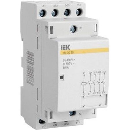 (MKK20-25-40) Контактор модульный КМ25-40 AC/DC IEK