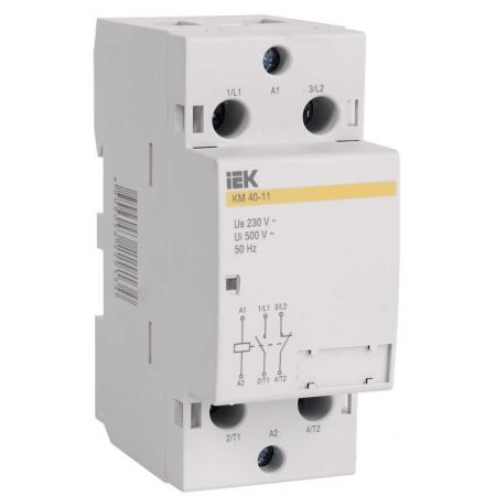 (MKK10-40-20) Контактор модульный КМ40-20 AC IEK