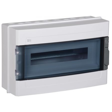 (MKP72-N1-18-55) Корпус пласт. КМПн 2/18 мод. 1ряд навесной  IP55 (М)