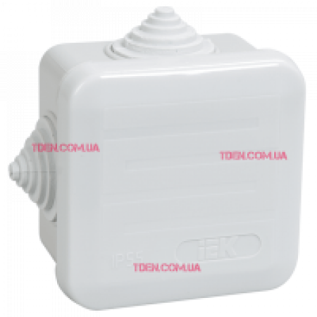 (UKOZ11-070-070-040-K41-44) Коробка КМ41236 расп.для о/п 70х70х40мм IP44 (4 г/в, защ.кр)