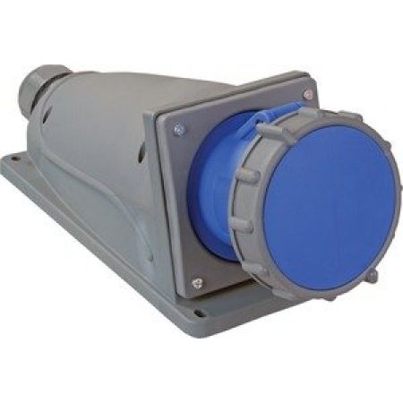 (PSN11-063-3) Розетка стационарная ССИ-133 63А-6ч/200-250В 2Р+РЕ IP67 MAGNUM IEK