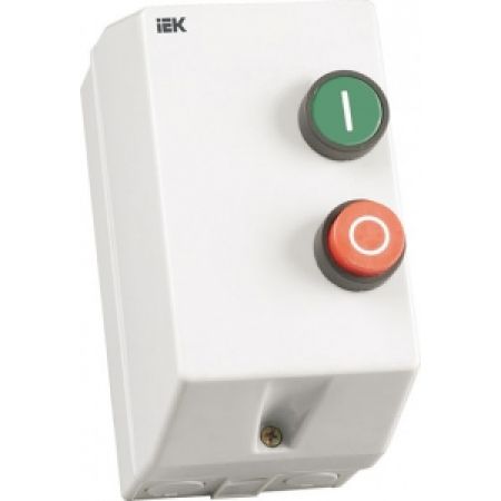(KKM16-012-I-220-00) Контактор КМИ11260 12А в оболочке с индик. Ue=230В/АС3 IP54 IEK
