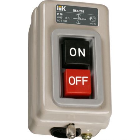 (KVK20-10-3) Выключатель ВКИ-216 3Р 10А 230/400В IP40 IEK