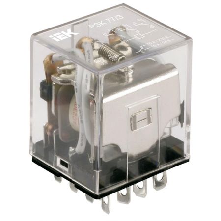 (RRP20-3-05-024A-LED) Реле РЭК78/3(MY3) с индикацией 5А  24В АC IEK