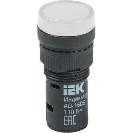 (BLS10-ADDS-110-K01-16) Лампа AD16DS LED-матрица d16мм белый 110В AC/DC IEK