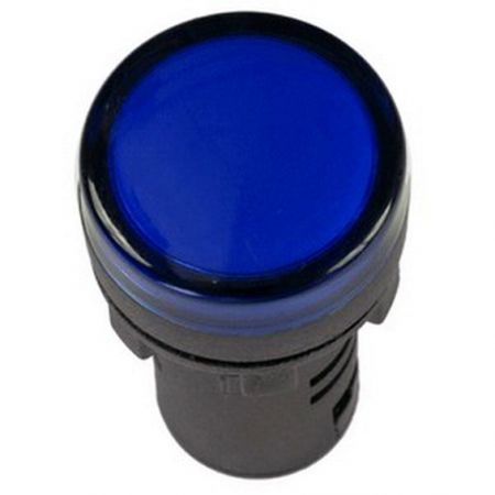 (BLS10-ADDS-024-K07-16) Лампа AD16DS LED-матрица d16мм синий 24В AC/DC IEK
