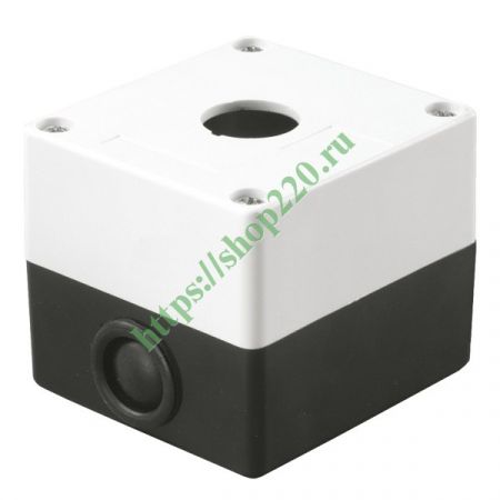 (BKP10-1-K01) Корпус КП101 для кнопок 1место белый IEK
