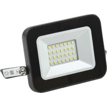 (LPDO601-20-40-K02) Прожектор СДО 06-20 светодиодный черный IP65 4000 K IEK
