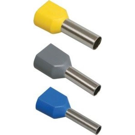 (UTE10-4-D75-100) Наконечник-гильза НГИ2 0,75-8 (темно-красный, 20шт) IEK
