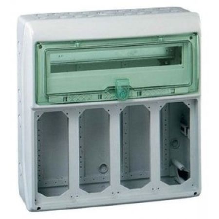 (13188) ЩИТОК KAEDRA IP65 18МОД.+4ОТВ.РОЗ 63А