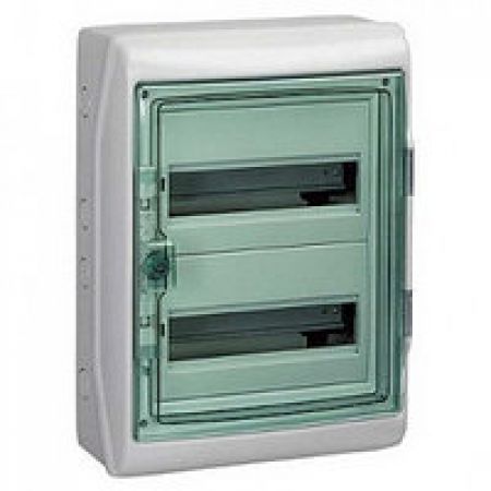 (13433) ЩИТОК 24МОД KAEDRA IP65 2Х12МОД З КЛЕМ