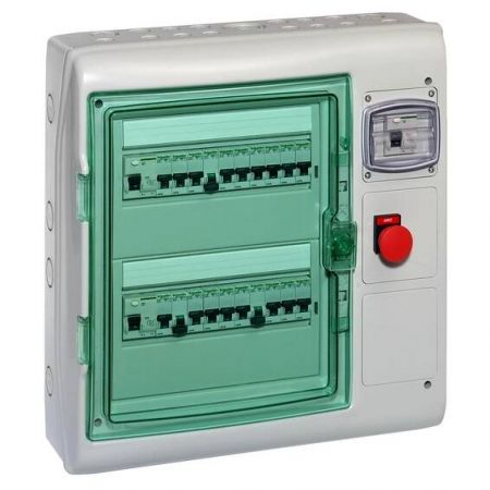 (13991) ЩИТОК KAEDRA IP65 24МОД+3ОТВ З ІНТЕРФ.