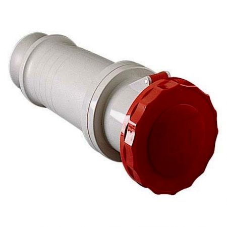 (81482) РОЗЕТКА КАБ.ГВИНТ 63А 3P+E IP67 415В