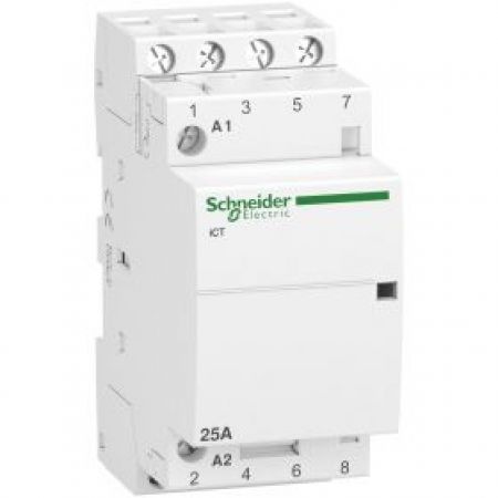 (A9C20834) КОНТАКТОР 25A 4NO 220/240В ~ 50Гц