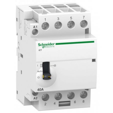 (A9C21842) КОНТАКТОР 40A 2NO 220/240В ~ 50Гц РУЧ.