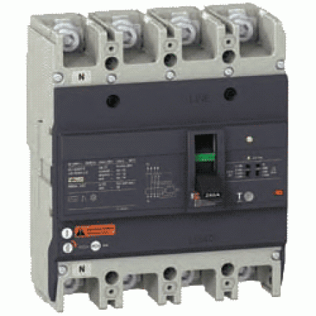 (EZCV250N4100) АВТ.ВИМ.EASYPACT EZCV250N 4P3T 25кА 100А