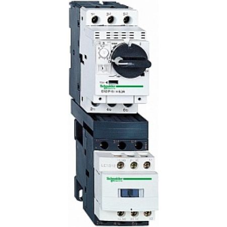 (GV2DM114M7) КОМБ.ПУСКАЧ ТИП 1 6A 220В