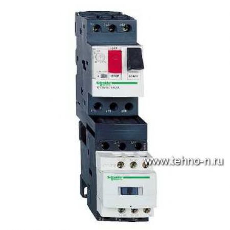 (GV2DM132P7) КОМБ.ПУСКАЧ ТИП 1 24A 230В