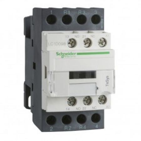 (LC1D098D7) КОНТАКТОР 4P(2НО+2НЗ)