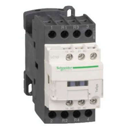(LC1D096FLS207) ЖД КОНТАКТОР TESYS LC1D 3P 9А=110В НИЗК